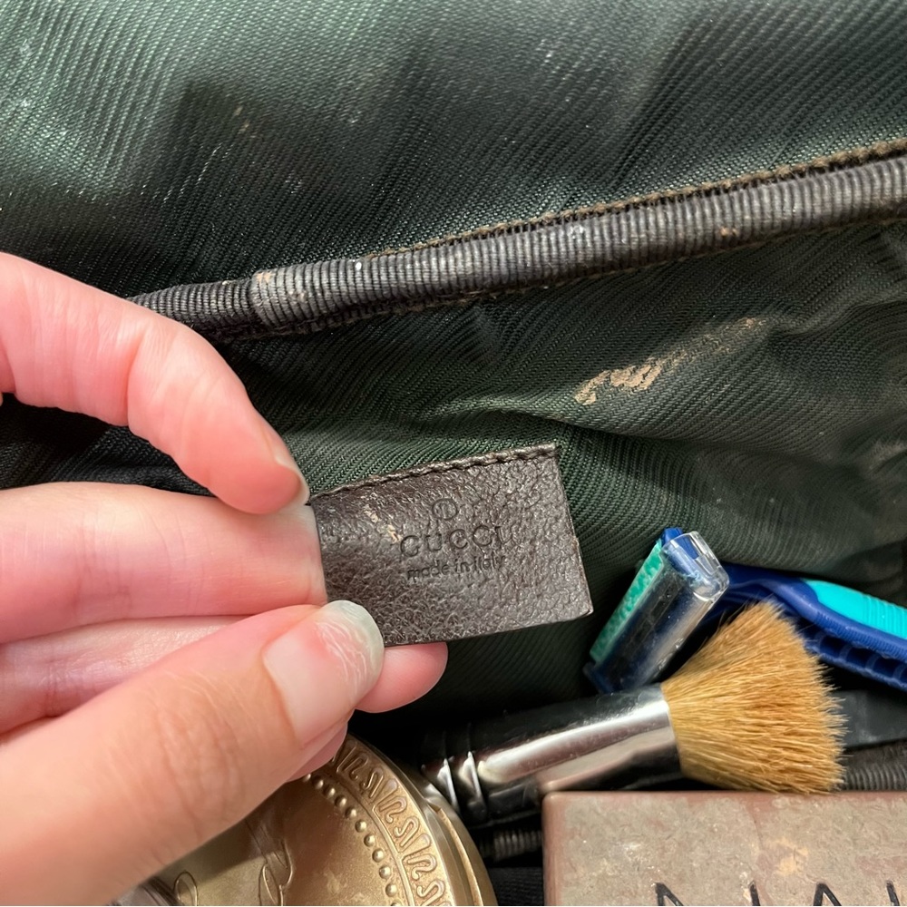 GUCCI GG Supreme Bag-Cosmetics/Lunch/Everyday - Picture 10 of 16
